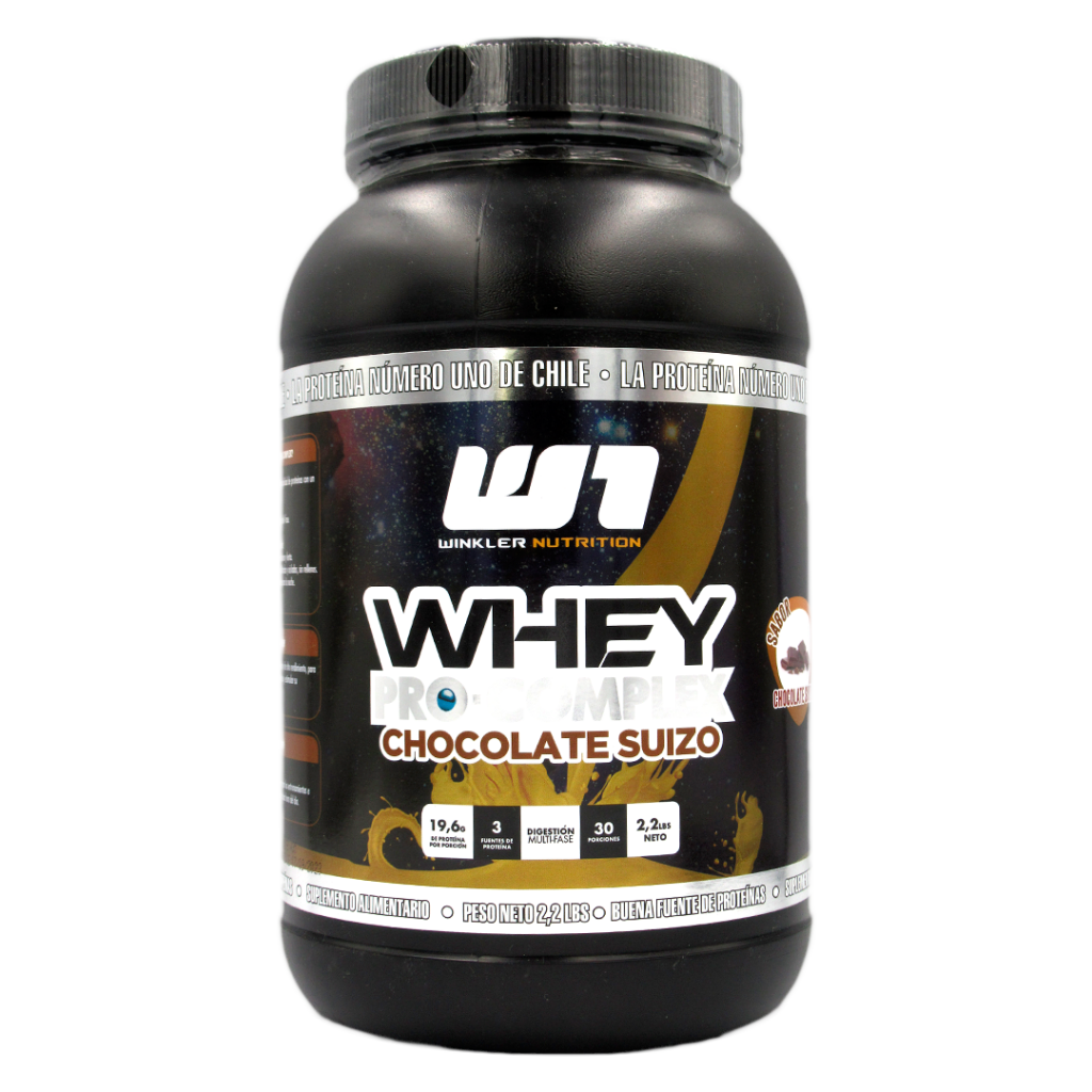 Whey Protein Pro Complex Sabor Chocolate Suizo Kg Marca Winkler