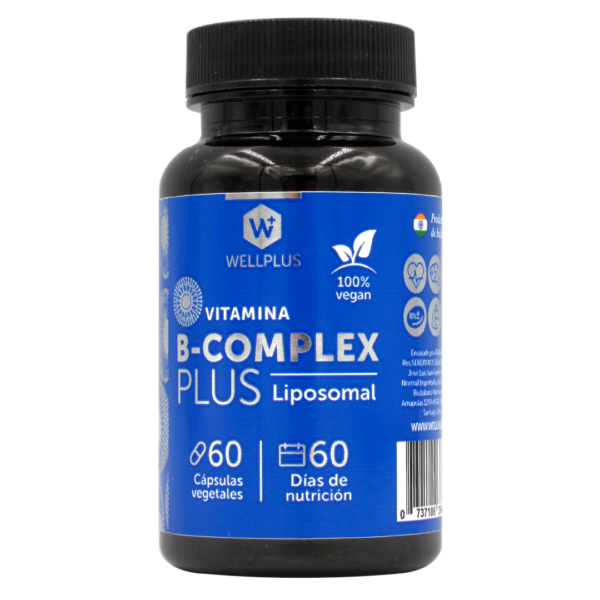 Vitamina B Complex Plus Liposomal Capsulas Marca Well Plus Tremus