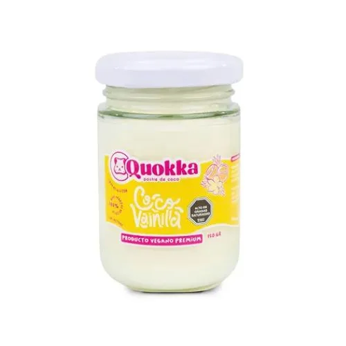 Yogur vegano de coco Coco-Vainilla150 gr