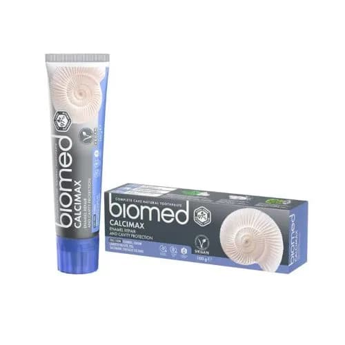 Pasta de Dientes Blanqueamiento y Placa Vegano sin gluten CALCIMAX 100gr