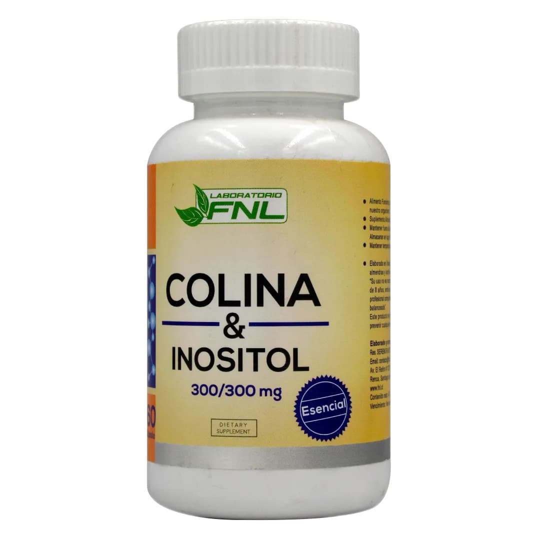 Colina & Inusitol 300/300 mg 60 cápsulas