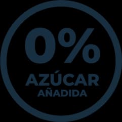 0 % azúcar añadida