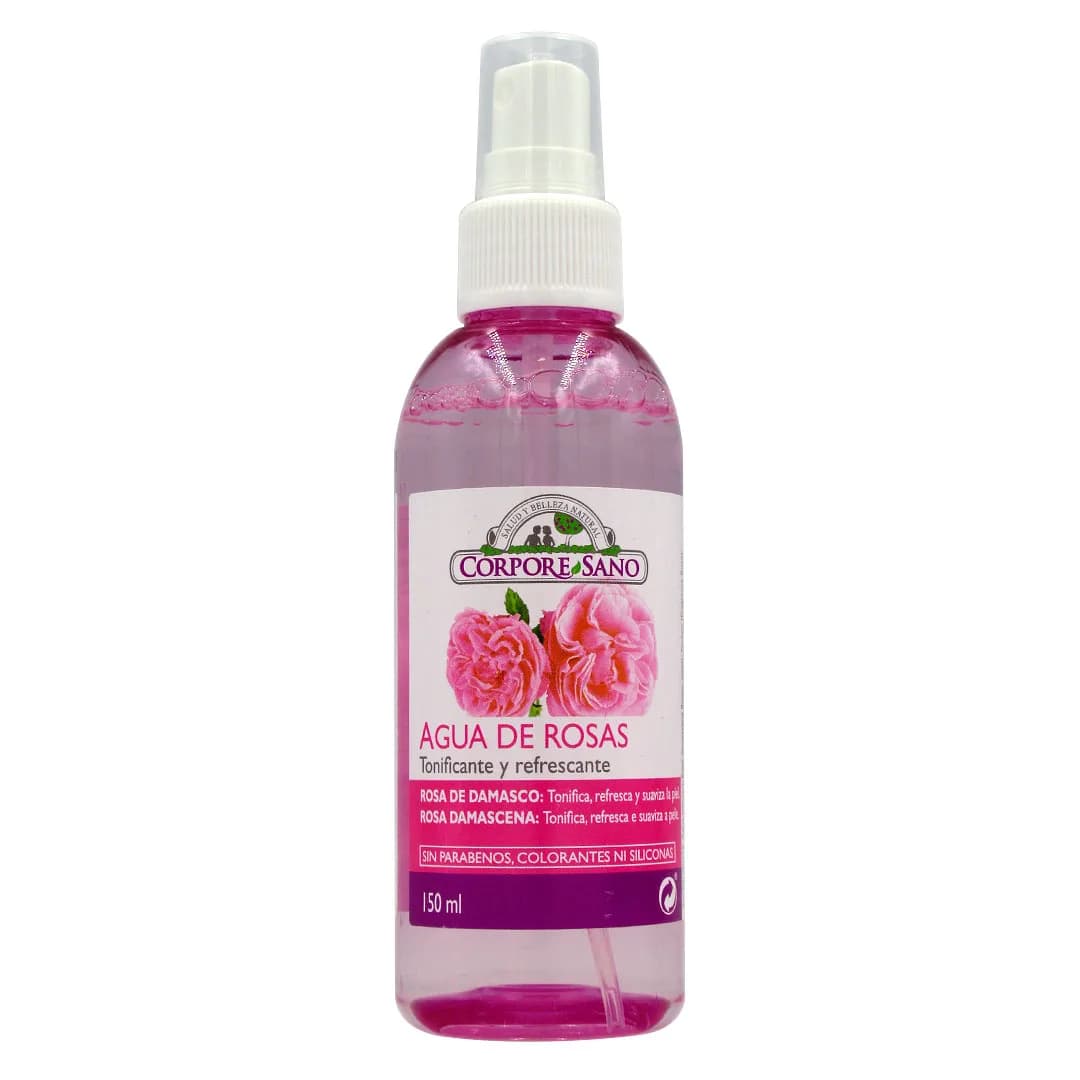Agua de RosasTonificante y Refrescante atomizador 150 ml