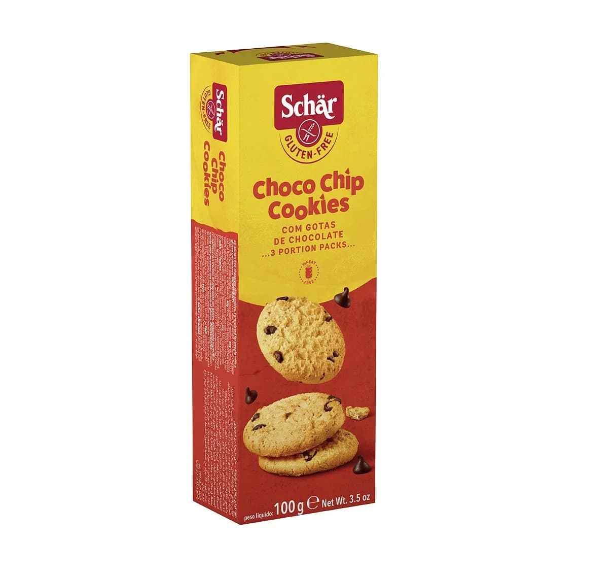 Galleta Choco Chip Sin Gluten 100 grs