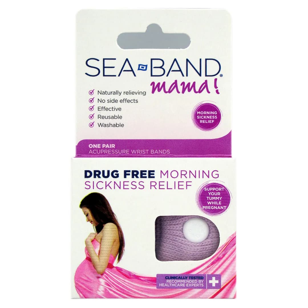 Pulsera Anti Mareos Adulto Embarazada (Caja de 2 Unid.) Color Lila