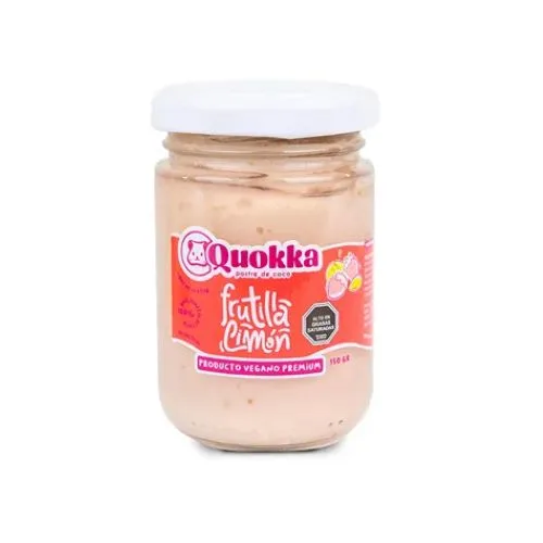 Yogur vegano de coco Frutilla-Limón150 gr
