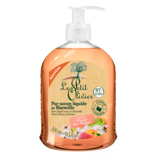 Jabón liquido de Marsella de Flor de Durazno 300 ml
