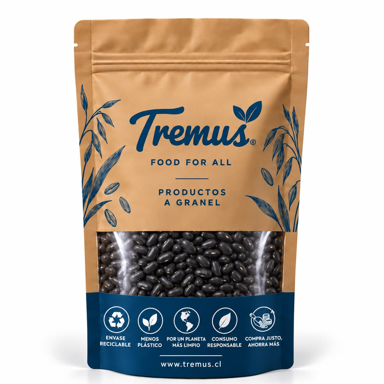Poroto Negro, Granel Tremus