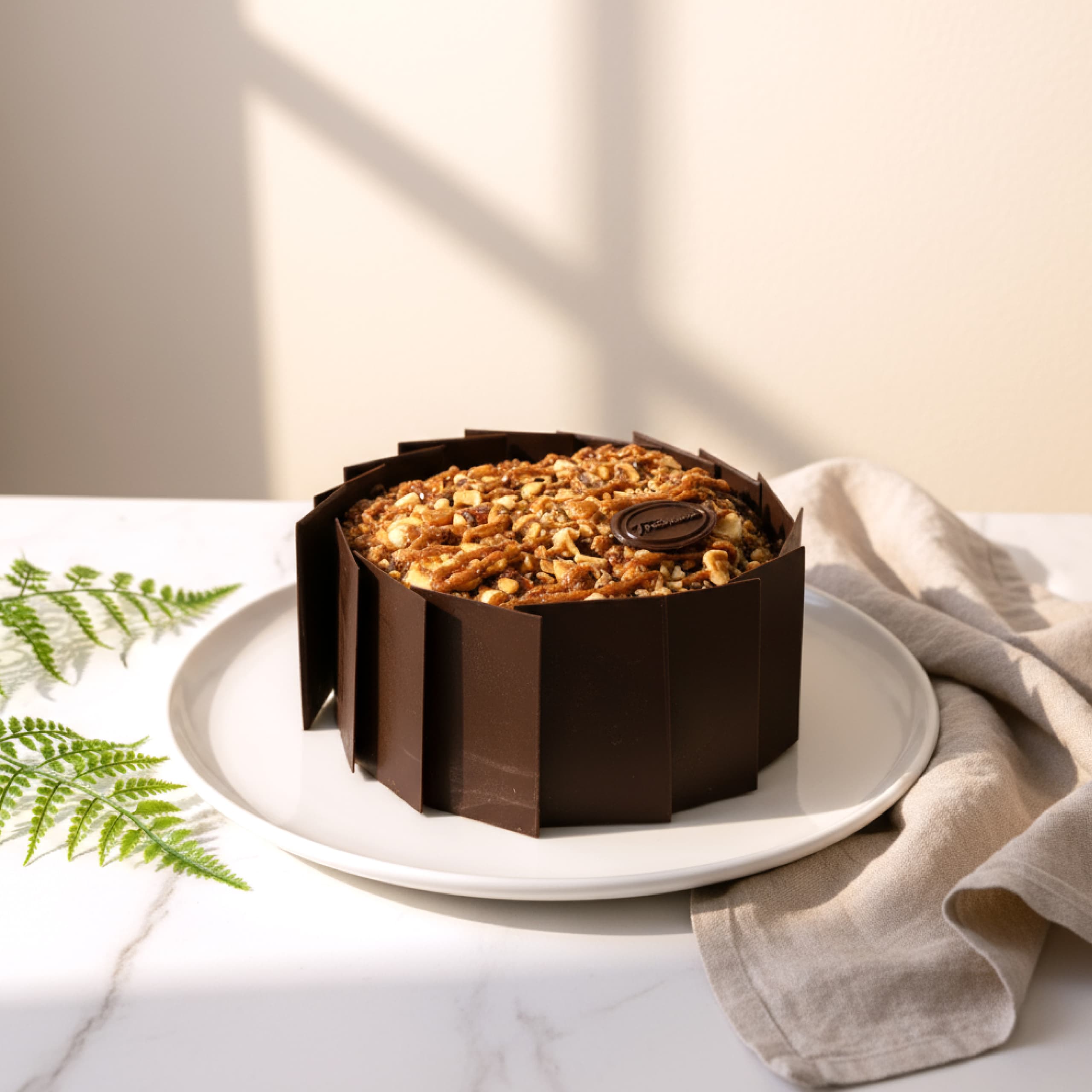 Torta Praliné de Avellanas, Keto y Vegana, 1140 g