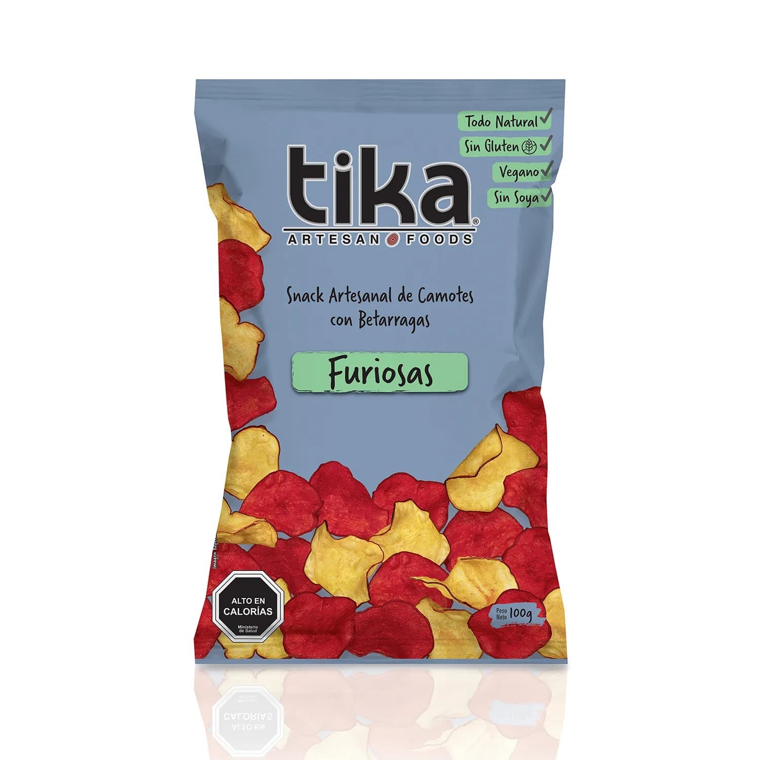 Snack Artesanal de Camotes con Betarragas Sin Glúten Vegano 150 grs