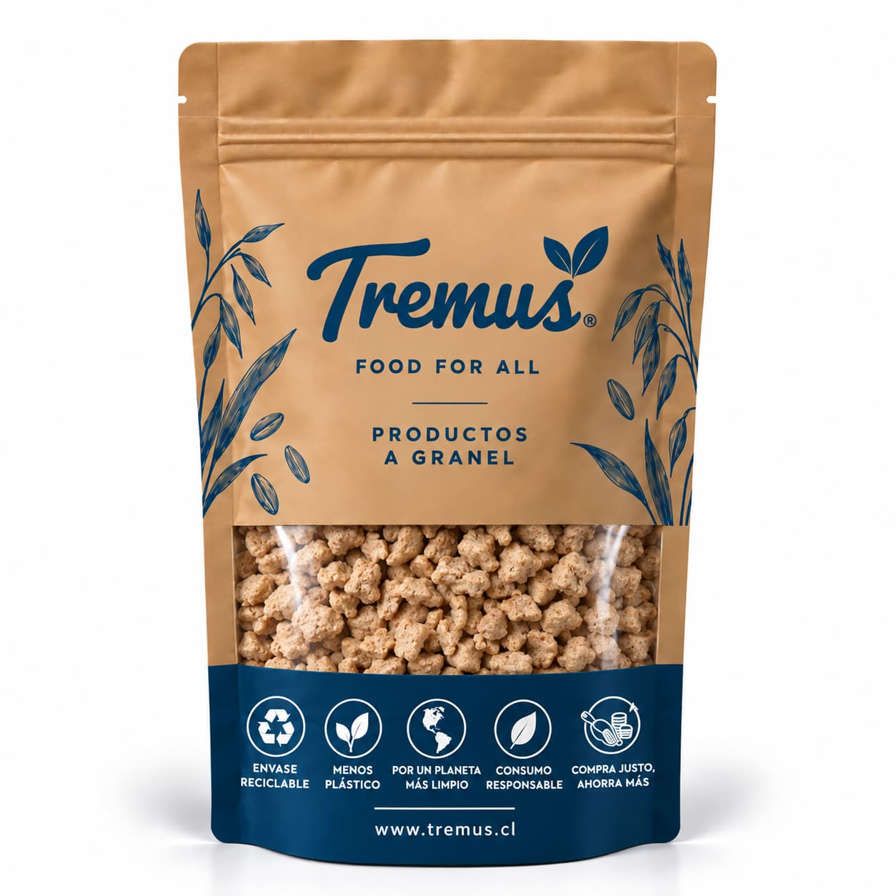 Proteína de Soya Gruesa, Granel Tremus