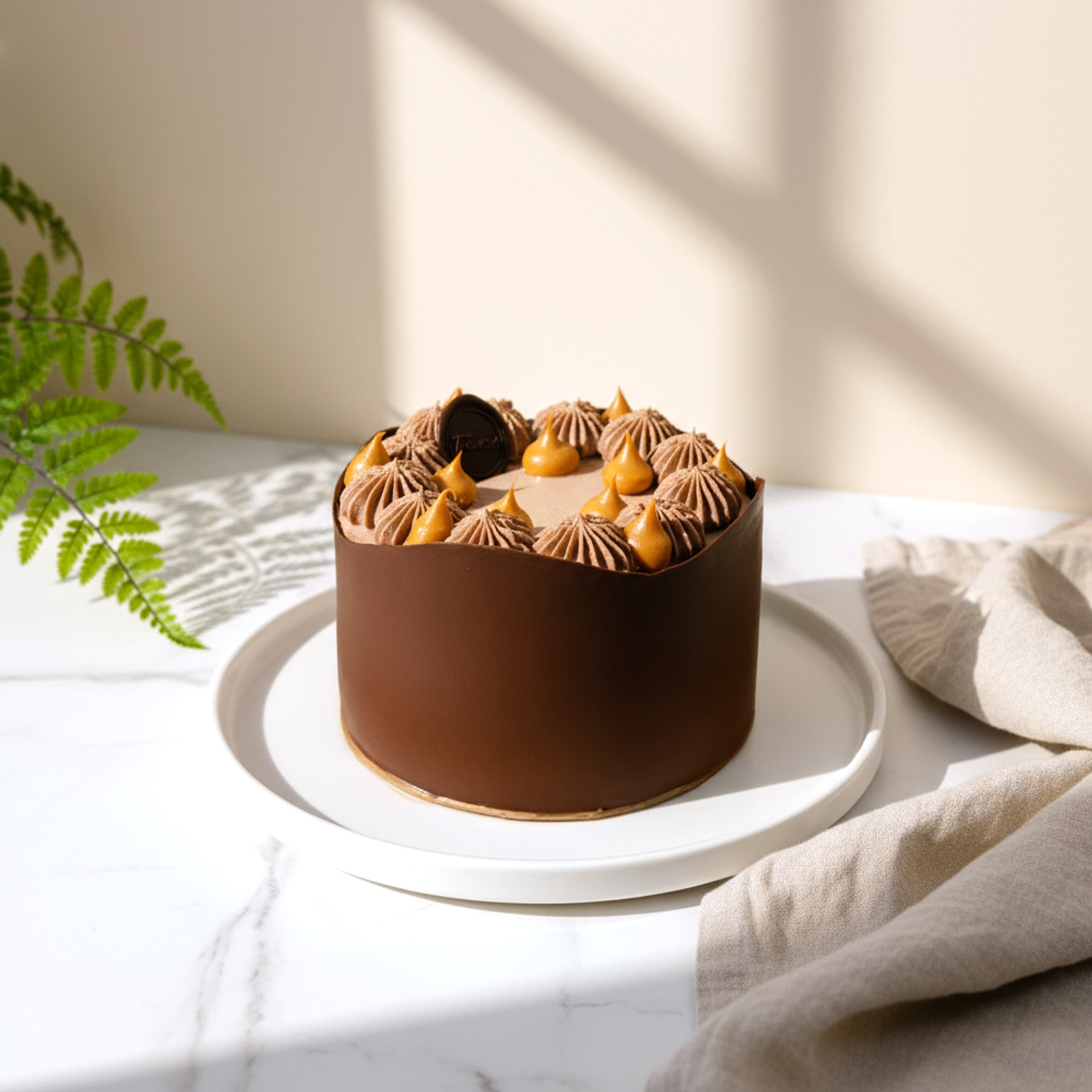 Torta Chocolate Manjar, Keto, Sin Azúcar Añadida, 1100 g