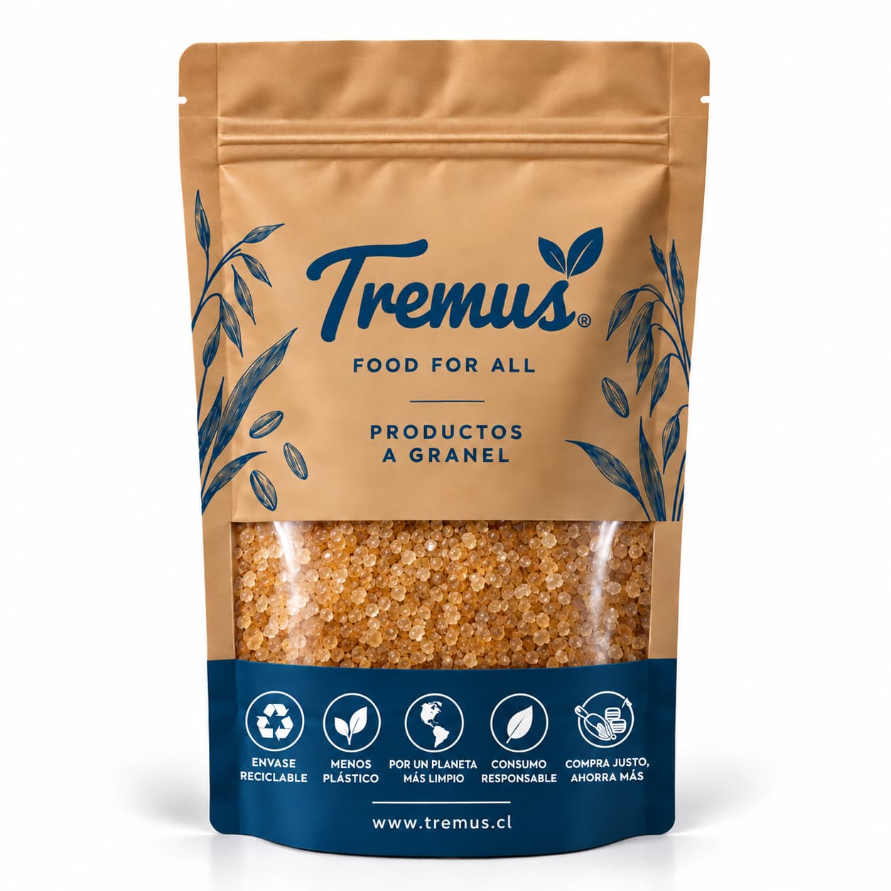 Azúcar Rubia, Granel Tremus