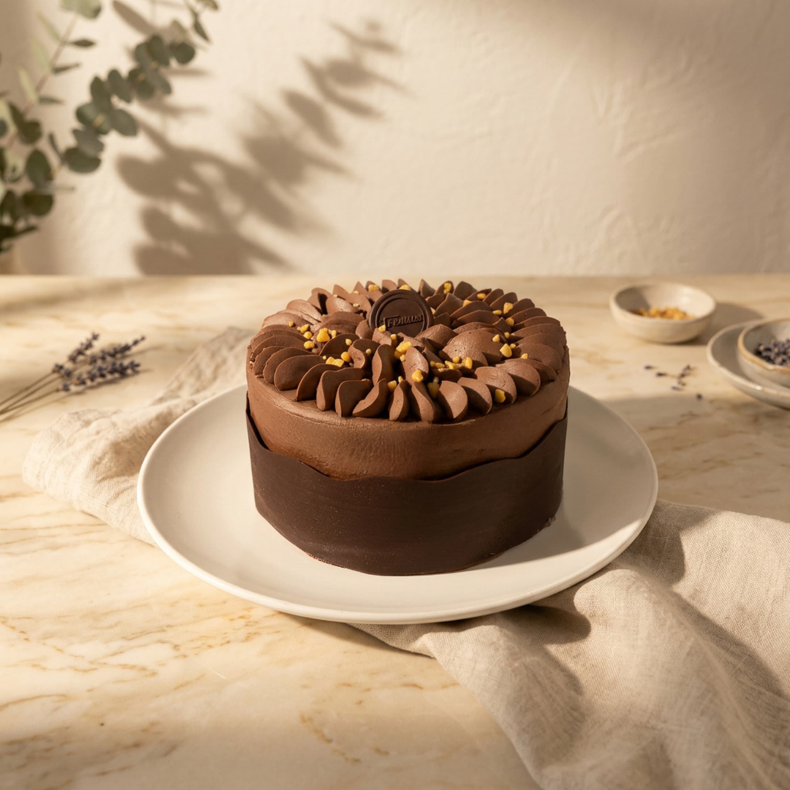 Torta Panqueque Chocolate, Naranja, Sin Azúcar Añadida, 1880 g