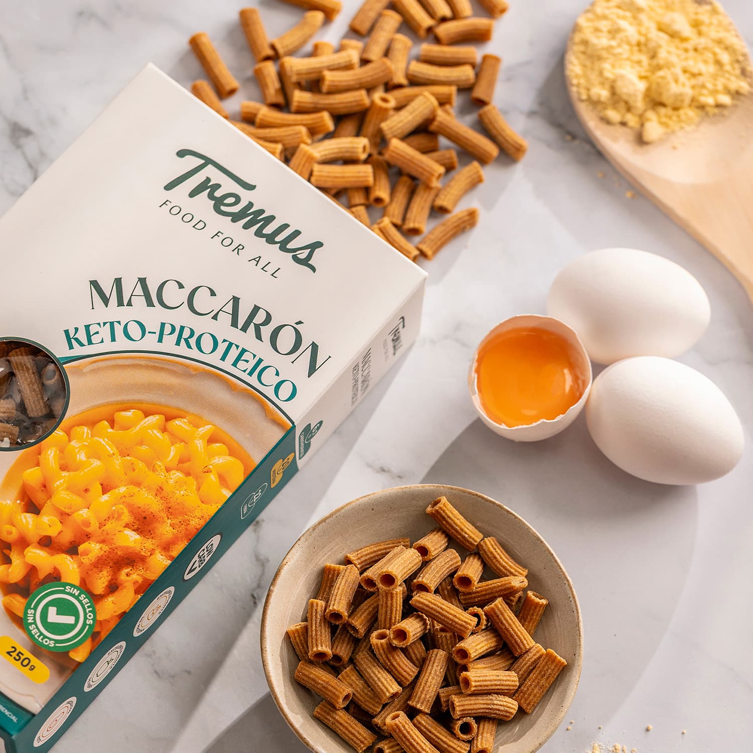 Maccarrón Keto y Proteico Tremus 250 g