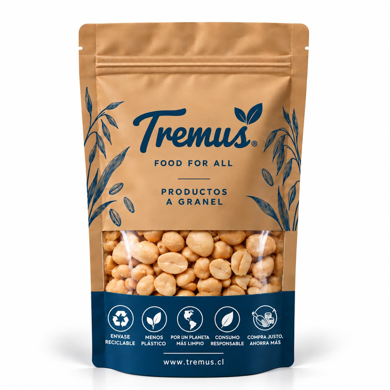Maní con Sal, Granel Tremus