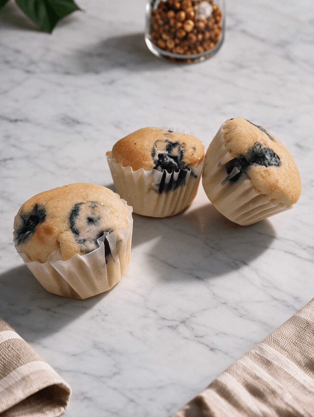 Caja de 12 Mini Muffins de Arándano, 346 g