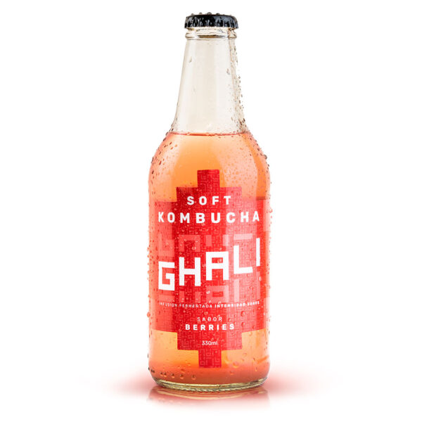Kombucha Berries 330 ml Marca Ghali