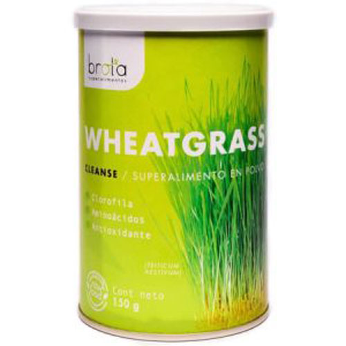 Polvo de Germinado de Trigo Wheatgrass Orgánico 150 grs Marca Brota