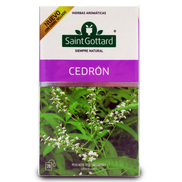 Infusión de Cedrón 20 bolsas Marca Saint Gottard