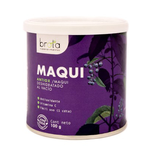 Maqui Organico en Polvo 100 grs Marca Brota