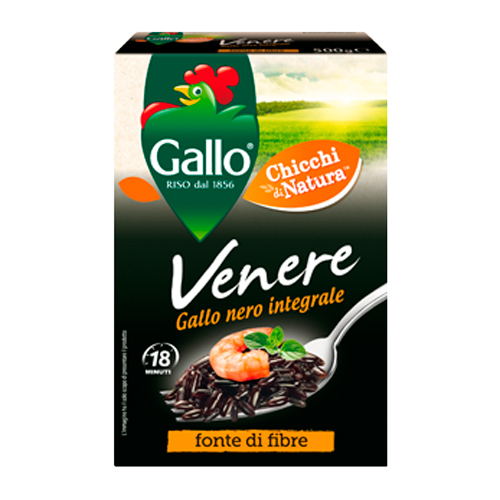 Arroz Negro Integral 500 grs marca Gallo