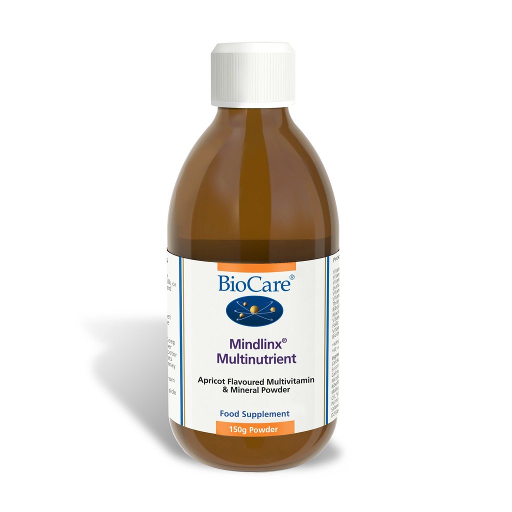Vitamina- MINDLINX MULTINUTRIENTE en polvo 150 grs marca Biocare