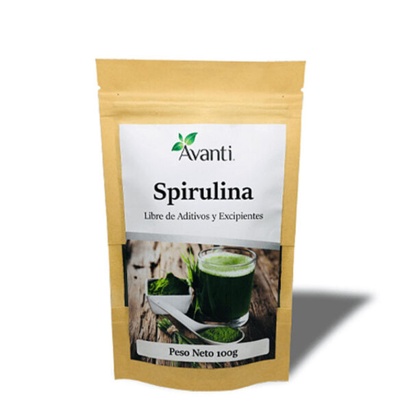 Spirulina en Polvo 100 grs marca Avanti