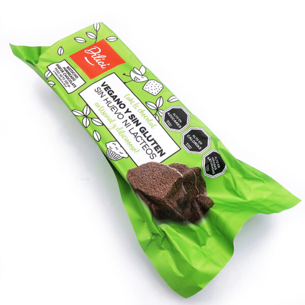 Queque Cake Le Chocolate Vegano y sin gluten 300 grs Marca Dilici