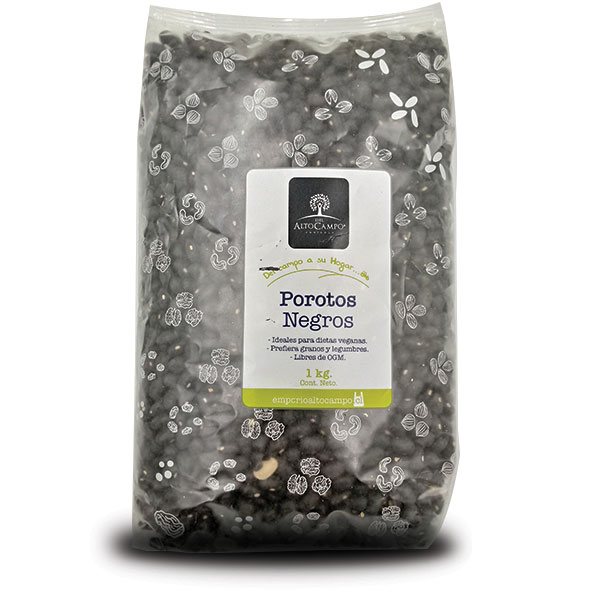 Poroto Negro, 1 Kg, Marca Alto Campo