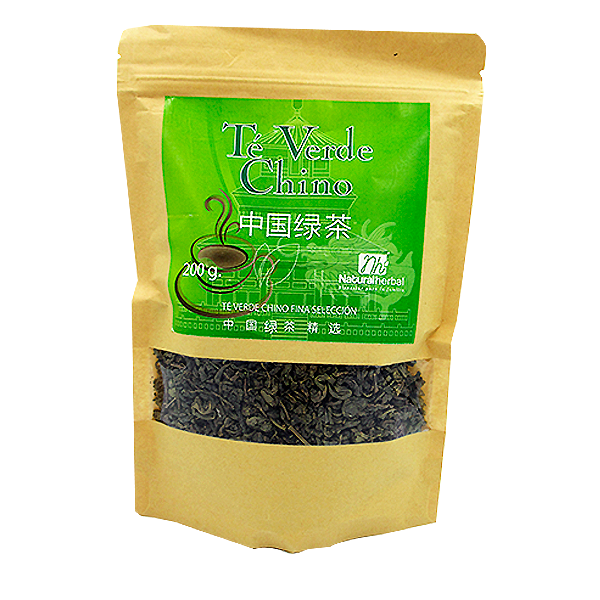 Té Verde Chino 100% Natural 200 grs marca Natural Herbal