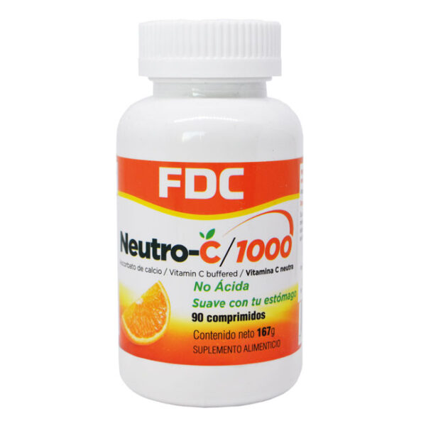 Vitamina C  Neutra 1000 mg NEUTRO C 1000 90 comprimidos marca FDC