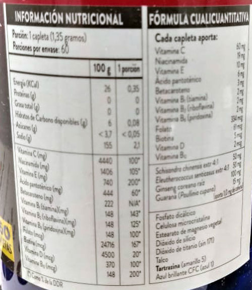 CHISANDRA MAX, 60 tabletas, marca HBINNOVATIVE 2 CHISANDRA MAX, 60 tabletas, marca HBINNOVATIVE - Imagen 2