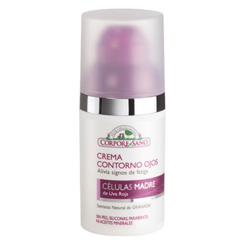 Crema de Contorno de Ojos celulas madre de Uva Roja 30 ml marca Corpore Sano