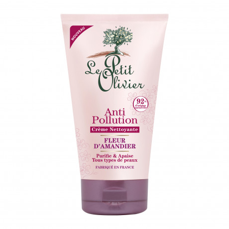 Crema Limpiadora Rostro, Anti Polucion, 150 ml, marca Le Petit Olivier 1 Crema Limpiadora Rostro, Anti Polucion, 150 ml, marca Le Petit Olivier