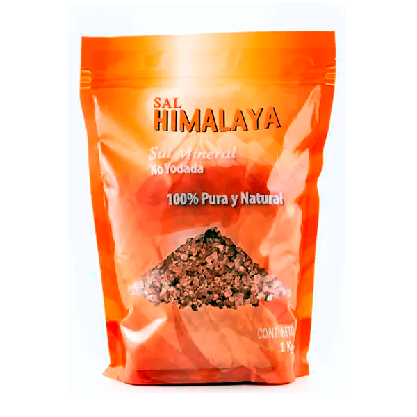 Sal de Himalaya Gruesa 1 kg marca La Casona el Monte 1 Sal de Himalaya Gruesa 1 kg marca La Casona el Monte