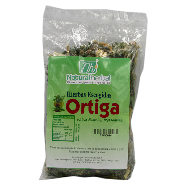 Ortiga Hierba 40 grs Marca Natural Herbal