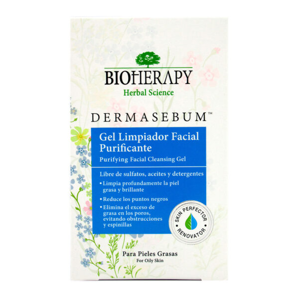 Gel Limpiador Facial Purificante Piel Grasa 250 ml marca BIOHERAPY