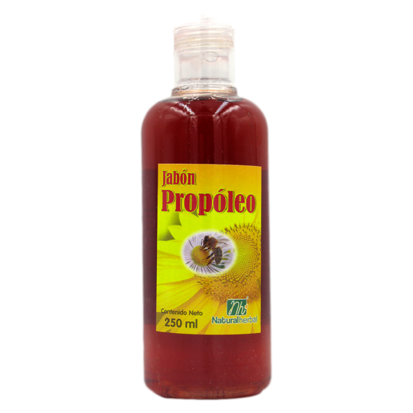 Jabón Íntimo Líquido de Propoleo 250 ml Marca Natural herbal