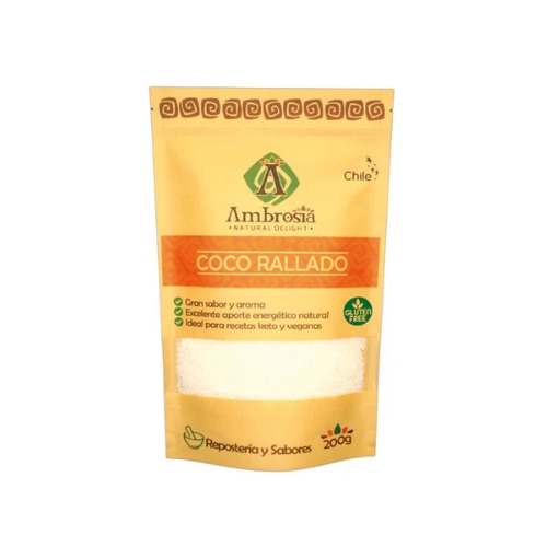 Coco Rallado 200 grs marca Ambrosia