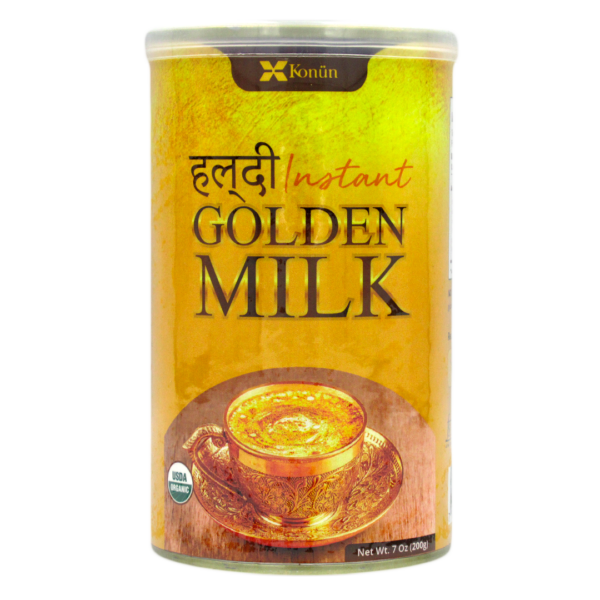 Leche Dorada Instantanea Organica 200 grs Marca Konun