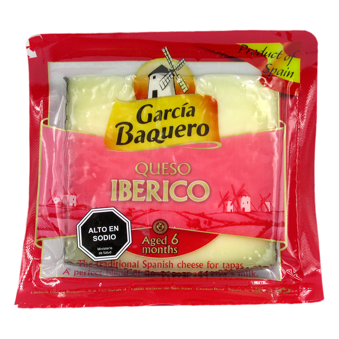 Queso Iberico Curado, 150 Grs, Marca Garcia Baquero | Tremus