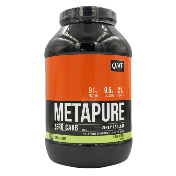 Proteina Whey Isolate Zero Carbohidratos Sabor Vainilla 908 Grs Marca Qnt