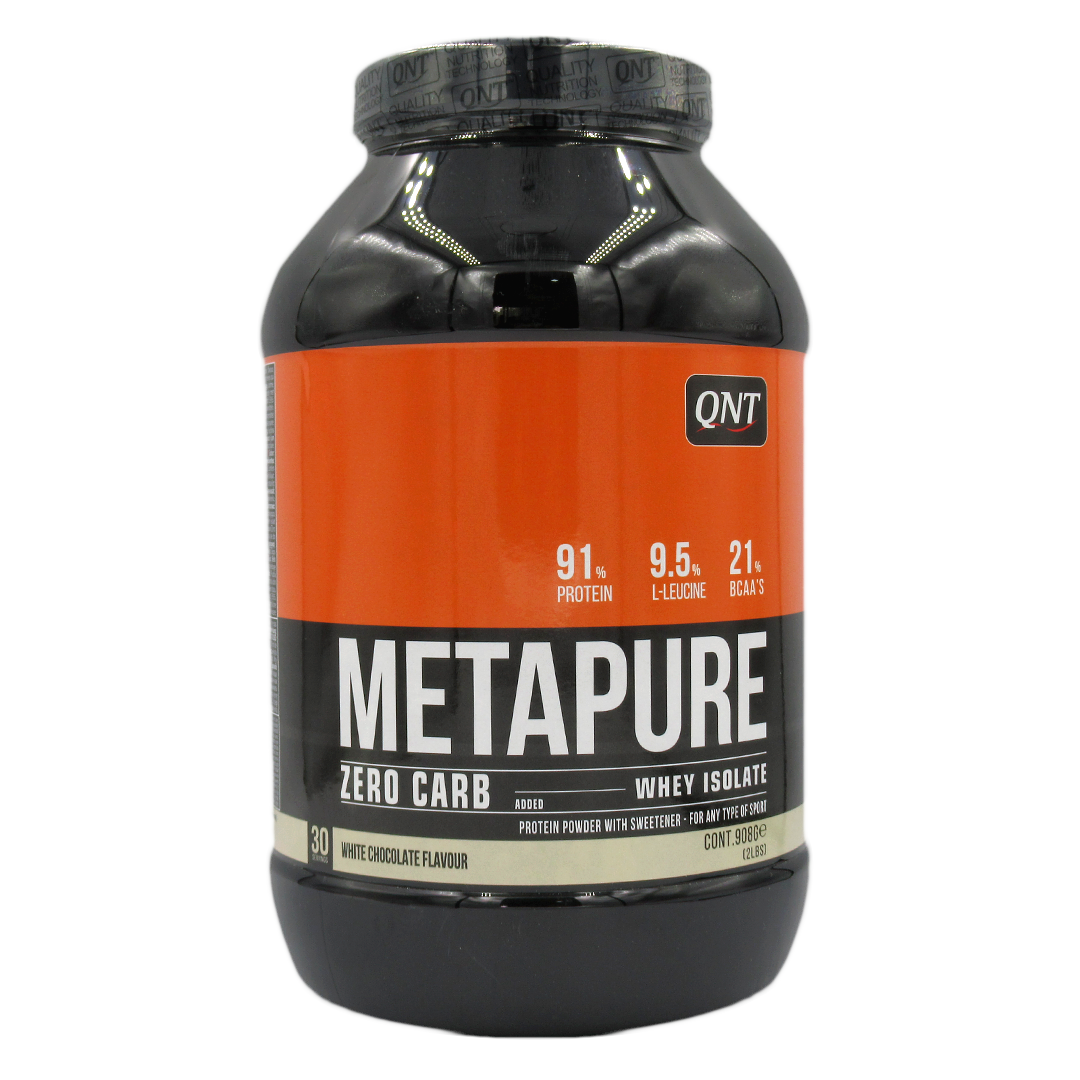 Proteina Whey Isolate Zero Carbohidratos Sabor Chocolate Blanco 908 Grs Marca Qnt 1 Proteina Whey Isolate Zero Carbohidratos Sabor Chocolate Blanco 908 Grs Marca Qnt