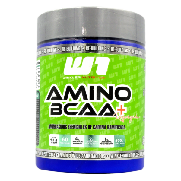 Amino BCAA Sabor Limon 600 Grs Marca Winkler Nutrition