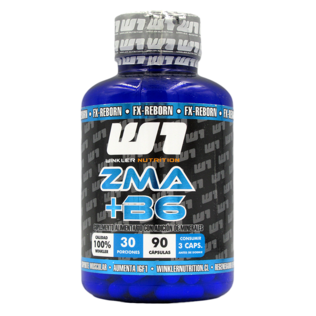 ZMA + B6, 90 Capsulas, Marca Winkler Nutrition Tremus
