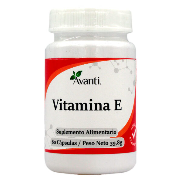 Vitamina E 60 Capsulas Marca Avanti