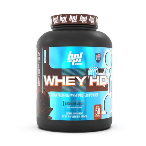 Proteina Whey HD Ultra Premium Sabor Chocolate Cookies 1900 Grs Marca Bpi