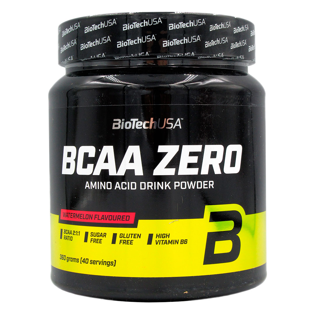 BCAA Zero Sabor Sandia 360 Grs Marca Biotech Usa