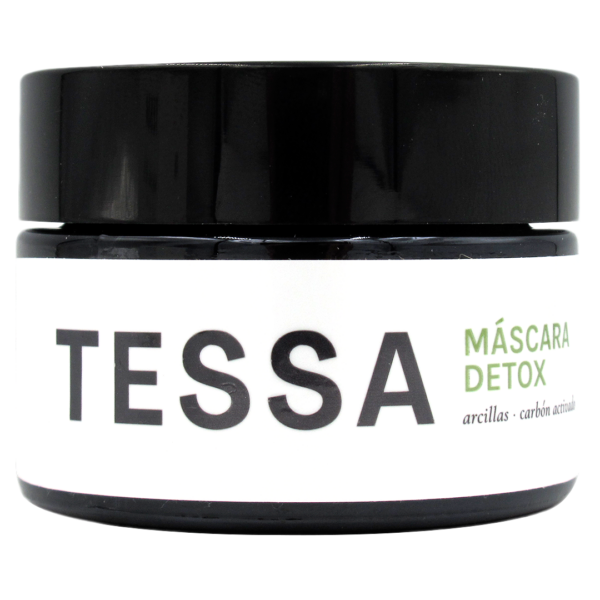 Mascarilla DETOX Arcilla y Carbon Activado 30 ml Marca Tessa